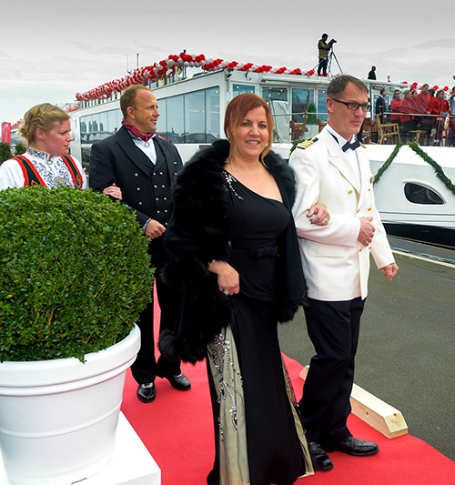 Vicky Garcia, Godmother of Viking Magni